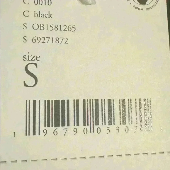 Free People Santa Clara Thermal Black NWT MSRP $78 - Picture 7 of 9